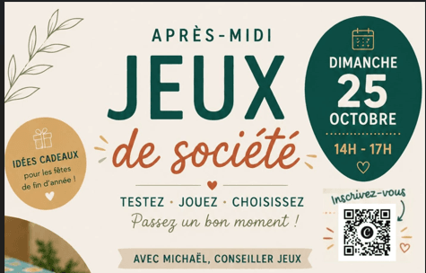 Après-midi jeux de société